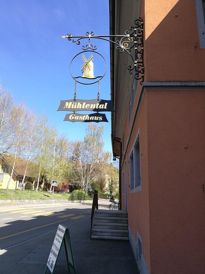 Garni-Hotel Mühletal Stein Am Rhein Exterior foto